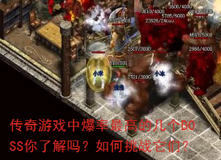 ������Ϸ�б�����ߵļ���BOSS���˽��������ս���ǣ�