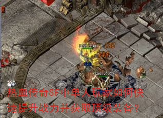 热血传奇SF中单人玩家如何快速提升战力并获取顶级装备? 热血传奇SF中单人玩家如何快速提升战力并获取顶级装备?