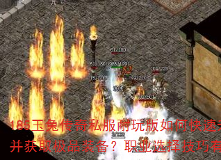 185玉兔传奇私服耐玩版如何快速升级并获取极品装备?职业选择技巧有哪些? 185玉兔传奇私服耐玩版如何快速升级并获取极品装备?职业选择技巧有哪些?
