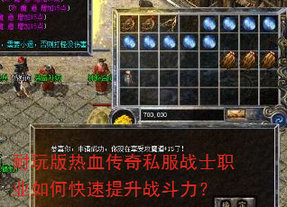 耐玩版热血传奇私服战士职业如何快速提升战斗力? 耐玩版热血传奇私服战士职业如何快速提升战斗力?
