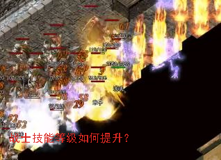 战士技能等级如何提升? 战士技能等级如何提升?