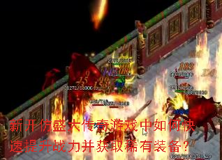 新开仿盛大传奇游戏中如何快速提升战力并获取稀有装备? 新开仿盛大传奇游戏中如何快速提升战力并获取稀有装备?