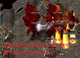 如何快速获取稀有装备在免费无限元宝传奇私服中? 如何快速获取稀有装备在免费无限元宝传奇私服中?