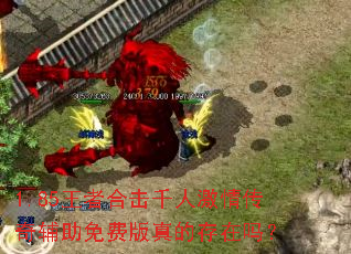 1.85王者合击千人激情传奇辅助免费版真的存在吗? 1.85王者合击千人激情传奇辅助免费版真的存在吗?