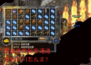 热血传奇秘密通道去白日门怎么走? 热血传奇秘密通道去白日门怎么走?