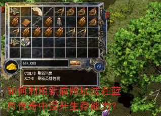 如何利用新盾牌玩法在蓝月传奇中提升生存能力? 如何利用新盾牌玩法在蓝月传奇中提升生存能力?