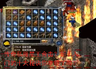 传奇私服星王合击?新手入门的十大秘诀你掌握了吗? 传奇私服星王合击?新手入门的十大秘诀你掌握了吗?
