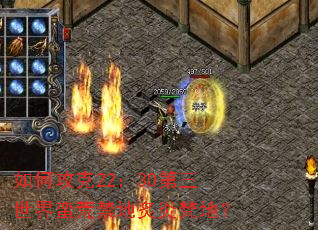 如何攻克22:30第三世界蛮荒禁地炙炎梵地? 如何攻克22:30第三世界蛮荒禁地炙炎梵地?