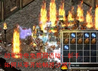 胡军传奇免费国语版:新手如何从零开始畅游沙城? 胡军传奇免费国语版:新手如何从零开始畅游沙城?