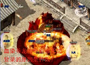 血染苍龙传奇新服无法登录的原因是什么? 血染苍龙传奇新服无法登录的原因是什么?