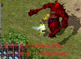 传奇世界新手攻略问答集:从入门到精通,你有哪些问题? 传奇世界新手攻略问答集:从入门到精通,你有哪些问题?