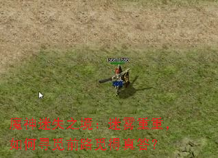 魔神迷失之境:迷雾重重,如何寻觅前路觅得真答? 魔神迷失之境:迷雾重重,如何寻觅前路觅得真答?