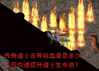传奇道士各等级血量是多少?如何快速提升道士生命值? 传奇道士各等级血量是多少?如何快速提升道士生命值?