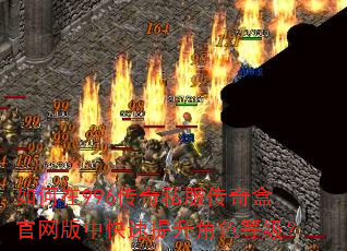 如何在996传奇私服传奇盒官网版中快速提升角色等级? 如何在996传奇私服传奇盒官网版中快速提升角色等级?