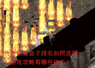 传奇私服盒子排名如何选择?游戏攻略有哪些技巧? 传奇私服盒子排名如何选择?游戏攻略有哪些技巧?