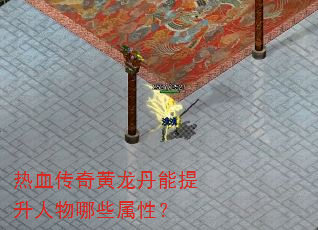 热血传奇黄龙丹能提升人物哪些属性? 热血传奇黄龙丹能提升人物哪些属性?