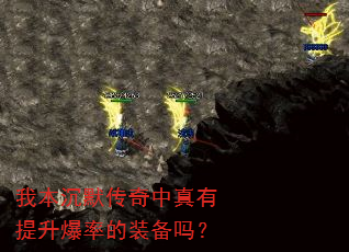 我本沉默传奇中真有提升爆率的装备吗? 我本沉默传奇中真有提升爆率的装备吗?
