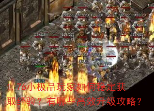 1.76小极品玩家如何稳定获取经验?有哪些高效升级攻略? 1.76小极品玩家如何稳定获取经验?有哪些高效升级攻略?
