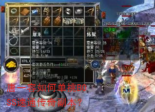 ��һ����ε���BOSS��ͨ���渱����